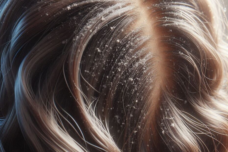 Dandruff is flaking of skin and causes itching on scalp